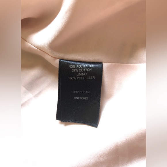 Katherine Barclays Montreal Black & White Stripped Blazer w/ 2 Pockets - Size L - Picture 6 of 6